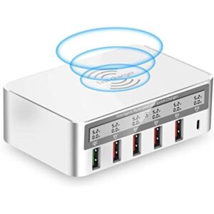 Estación de carga USB multipuerto 100 W 6 puertos USB_1
