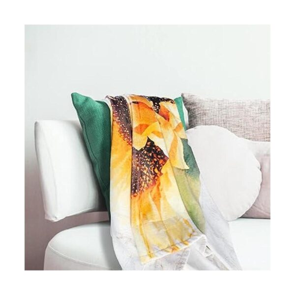 Manta de girasol 80 x 60 pulgadas manta de girasol