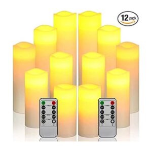 Da by Velas LED sin llama juego de 12 velas de batería_1
