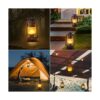 Linterna solar colgante al aire libre luces solares_2