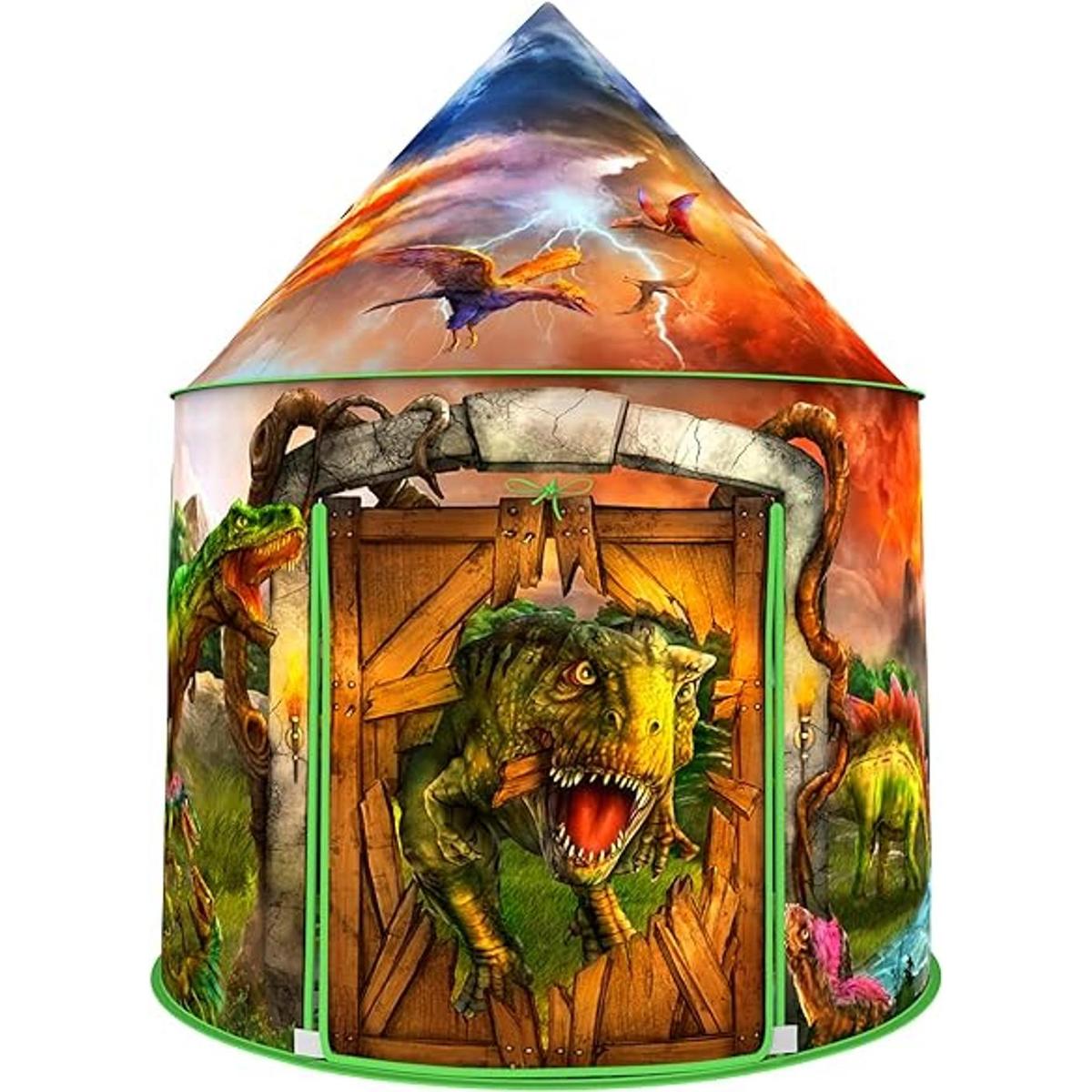 ImpiriLux Tienda de campaña de juegos de dinosaurios para