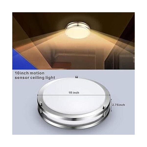 Lineway Lámpara de techo con sensor de movimiento LED de
