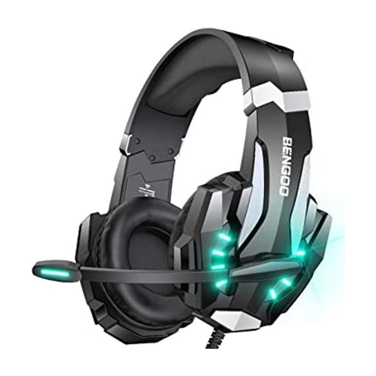 BENGOO Auriculares estéreo G9000 para PS4 PC Xbox One PS5