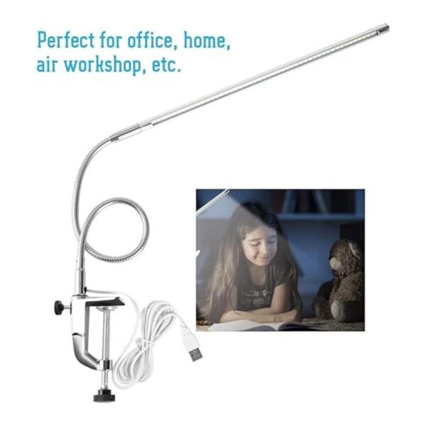Delaman Lámpara de escritorio LED con USB luces de_2