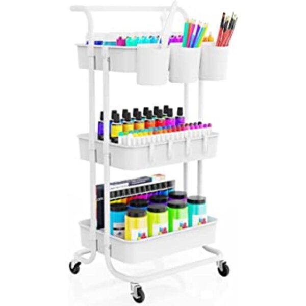 LEHOM Carrito de utilidad transportable de 3 niveles con_1