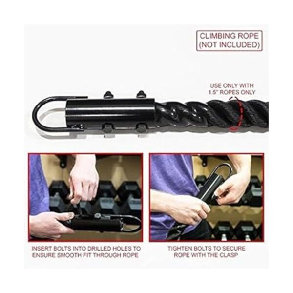 Forellfit Abrazadera de cuerda de escalada de 1.5 in 2_5