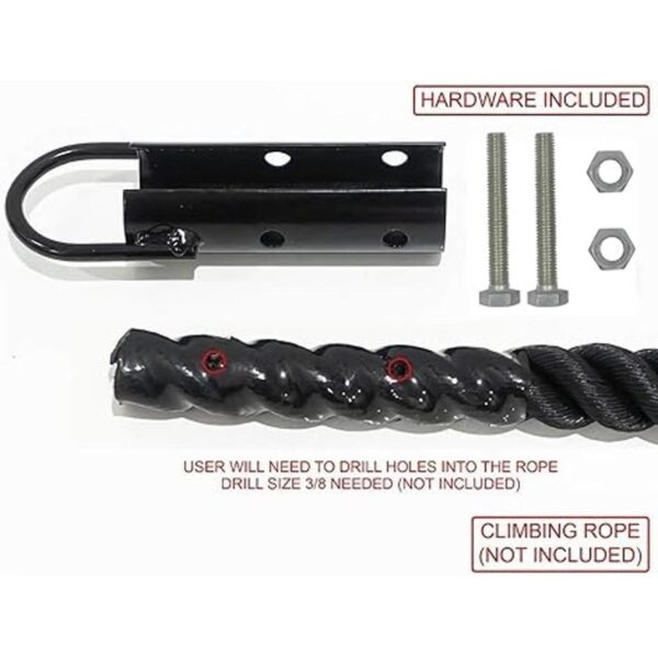 Forellfit Abrazadera de cuerda de escalada de 1.5 in 2_4
