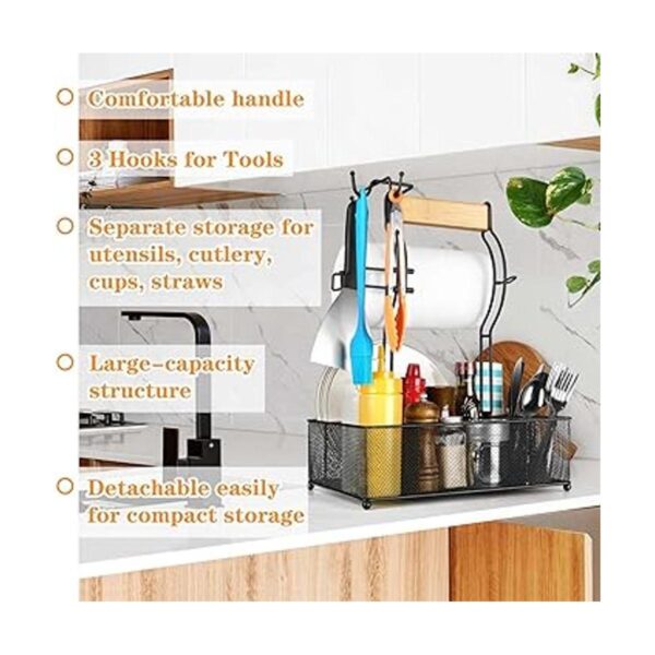 FANGSUN Organizador grande para utensilios de parrilla_3