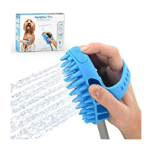 Aquapaw Dog Bath Brush Pro Herramienta pulverizadora y_1