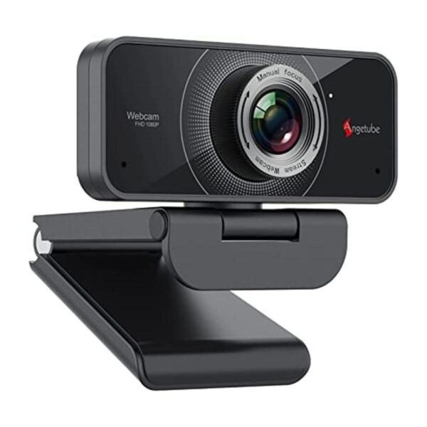 Angetube Cámara web 1080P con micrófono cámara USB para_1