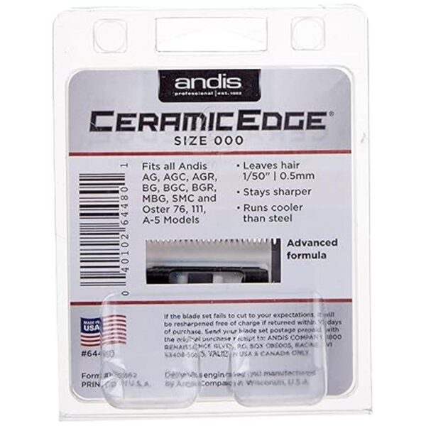 Andis 64480 CeramicEdge Cortadora de acero con infusión_3