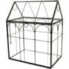 ELEGANTLIFE Terrario geométrico de cristal para plantas