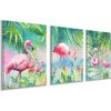 Decoración de pared de flamenco diseño de animales_1