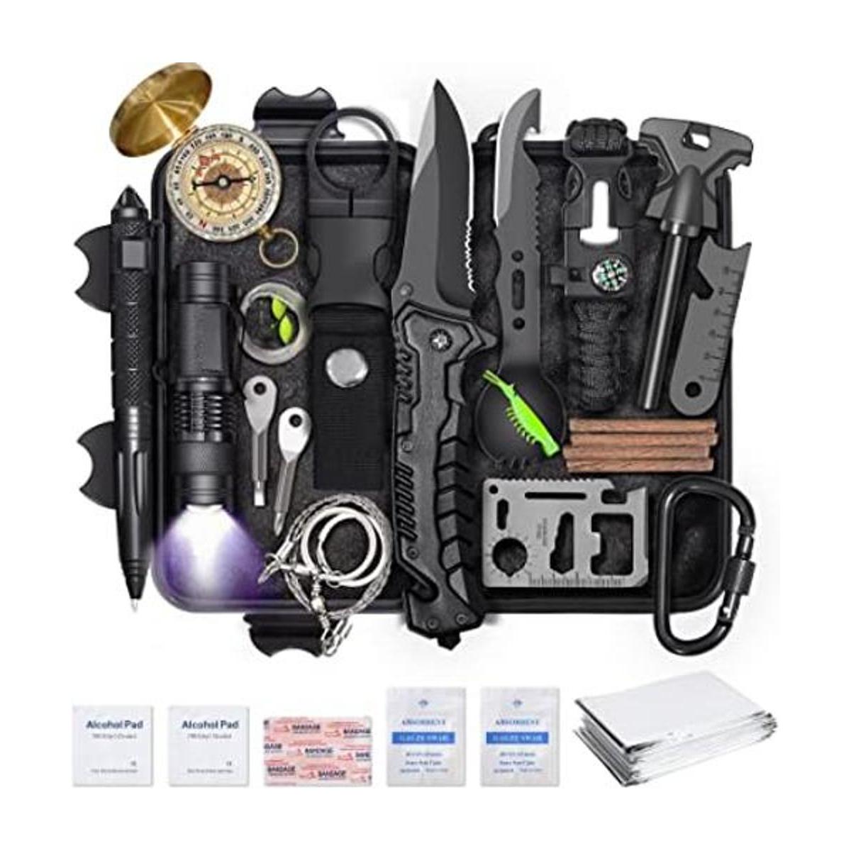 Kit de supervivencia 35 en 1 regalos para papá hombres