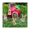 Mood Lab Fairy Garden Juego de 4 piezas de casa de fresa_4