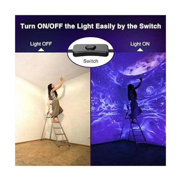Onforu Paquete de 2 luces LED negras de 50 W luz de_3