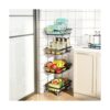 Fruit Vegetable Storage Basket for Kitchen 4 Tier Slim