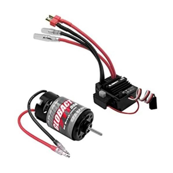 GLOBACT Motor cepillado 21T 550 y motor cepillado ESC 80A_1