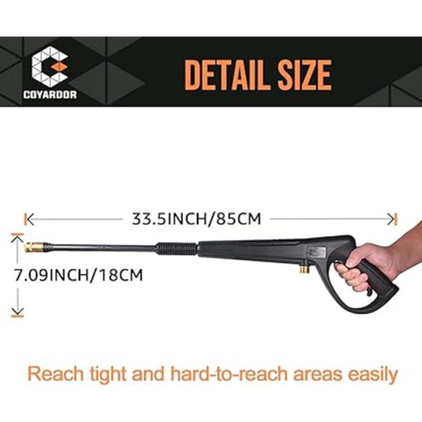 Coyardor CP2500 Lavadora eléctrica a presión 2100 PSI 2.0_4