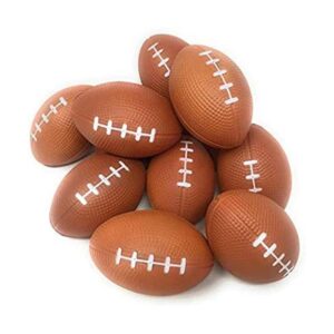 Funiverse Paquete de 25 bolas de espuma de fútbol de 4_1