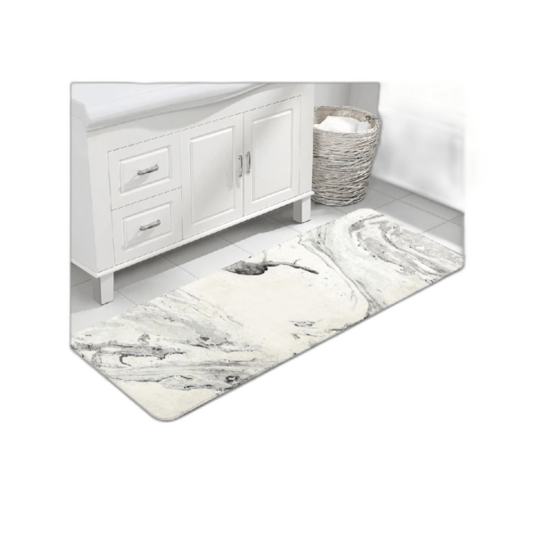 HAOCOO Alfombra de baño de 20 x 59 pulgadas alfombra de_1