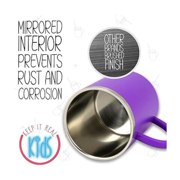 Tazas de acero inoxidable para niños taza de acero_6