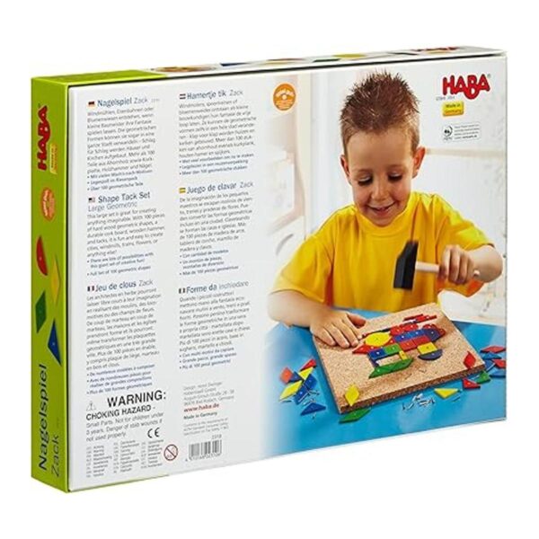 HABA Geo Shape Tack Zap Juego de 100 piezas fabricado en_2