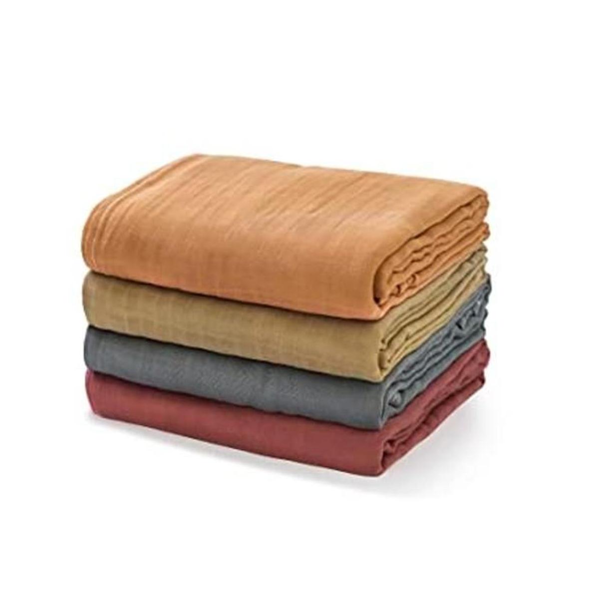 Momcozy Mantas de muselina para envolver bebés suaves y