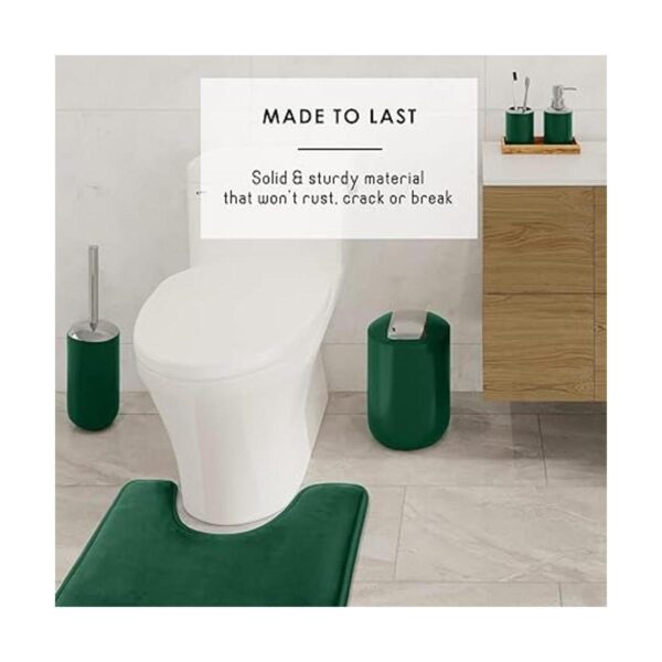 Hunter Green Juego de accesorios de baño de 9 piezas con