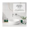 Hunter Green Juego de accesorios de baño de 9 piezas con