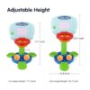 LotFancy Aro de baloncesto para niños pequeños juego de_2