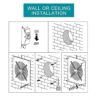 Nalle Ventilador de escape de 8 pulgadas de 80 W 500 CFM_4