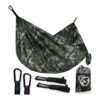 Foxelli Hamaca de camping Hamaca portátil de nailon_1