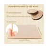 Fabbay 20 hojas de tilo finas de madera de tilo madera