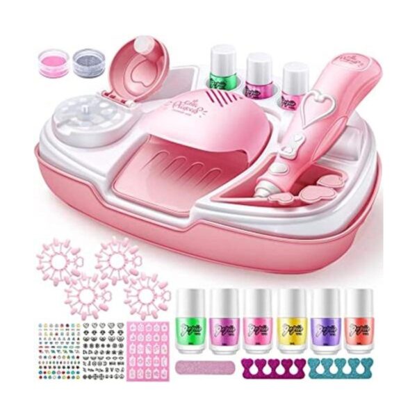 Geyiie Juego de esmaltes de uñas para niñas esmalte de