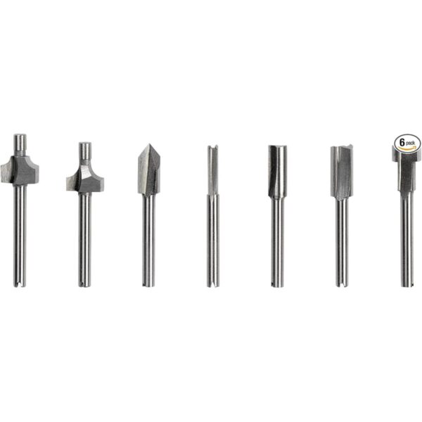 Dremel 692 juego de brocas enrutadoras 6 piezas_1