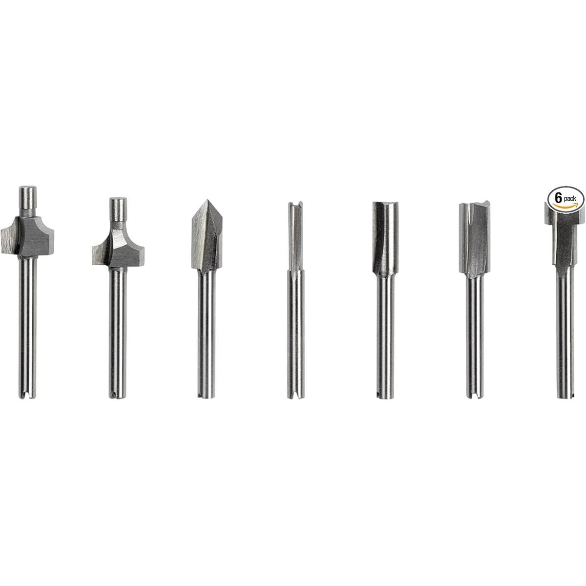 Dremel 692 juego de brocas enrutadoras 6 piezas