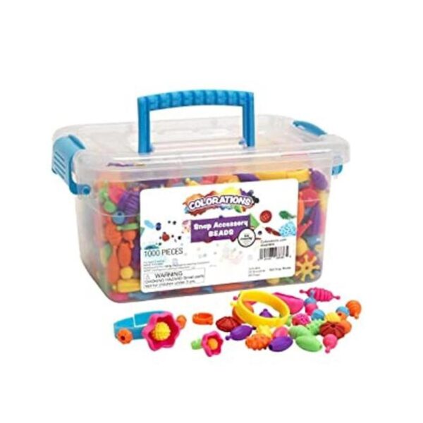 Más de 1000 cuentas a presión para juguetes de niñas kit_1