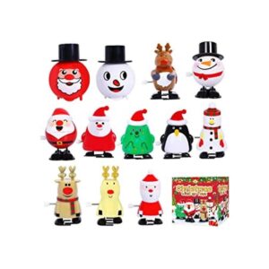 Max Fun Paquete de 12 juguetes de cuerda de Navidad para_1