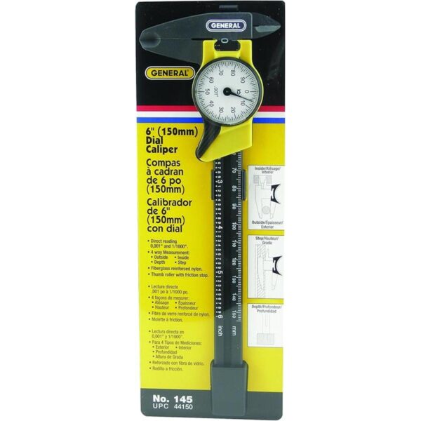 General Tools 145 Calibre de esfera de plástico de 6_2