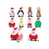Max Fun Paquete de 12 juguetes de cuerda de Navidad para_3