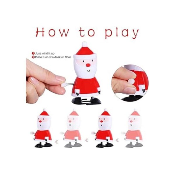 Max Fun Paquete de 12 juguetes de cuerda de Navidad para_4