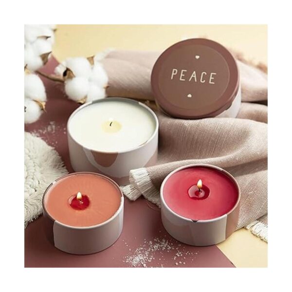 Hearth Harbor Tarros de lata para hacer velas