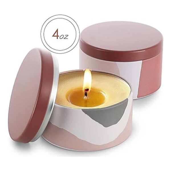 Hearth Harbor Tarros de lata para hacer velas