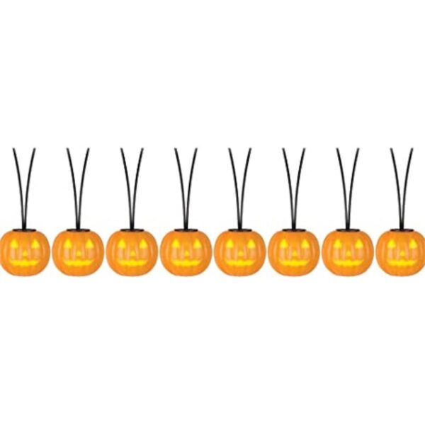 Gemmy Cadena de luces LED Prelit musical JackOLantern para_1
