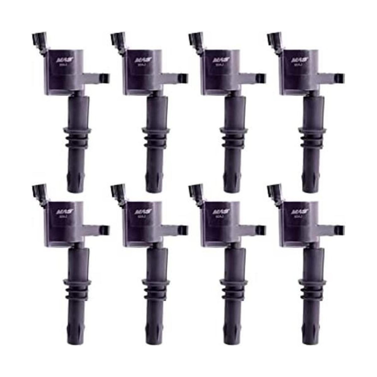 MAS Juego de 8 bobinas de encendido compatibles con Ford