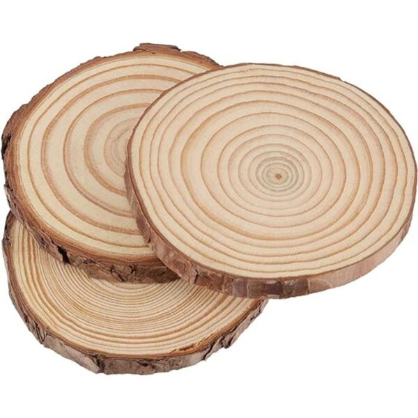 Hakzeon 100 rebanadas de madera natural de 28 a 32_4
