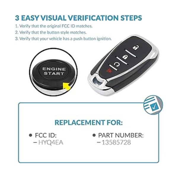 Keyless2Go Llave inteligente de proximidad de 4 botones_4