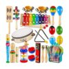 LOOIKOOS Instrumentos musicales para niños pequeños