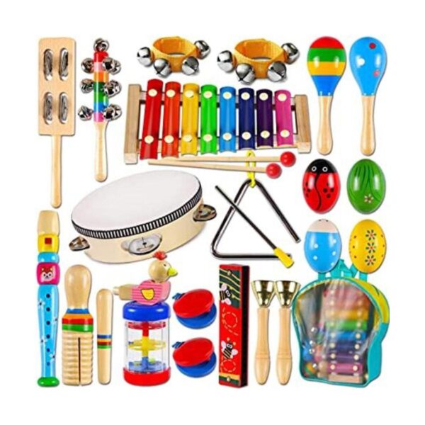 LOOIKOOS Instrumentos musicales para niños pequeños